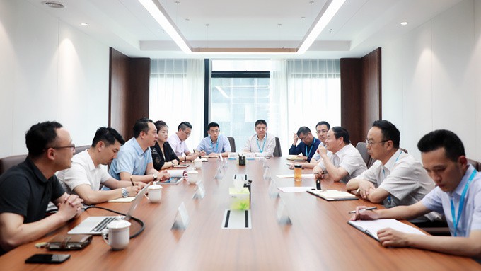 大连博涛文化副总裁白林灏一行到访甘肃文旅集团